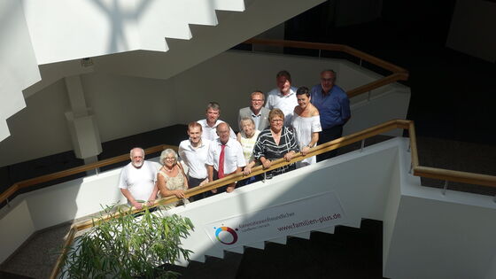 v.l.n.r. K.Argast,G.Weber,J.Lutz,J.Hoffmann,J.Foege,H.Nuß,K.Eberhardt,M.Caspers-Merk,Th.Gsell,K.Schäfer,H.Baier
